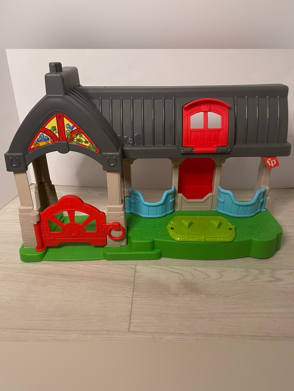 Fisher-Price Little People Horse Stable 2024 Tested Makes Sounds EUC No Figures